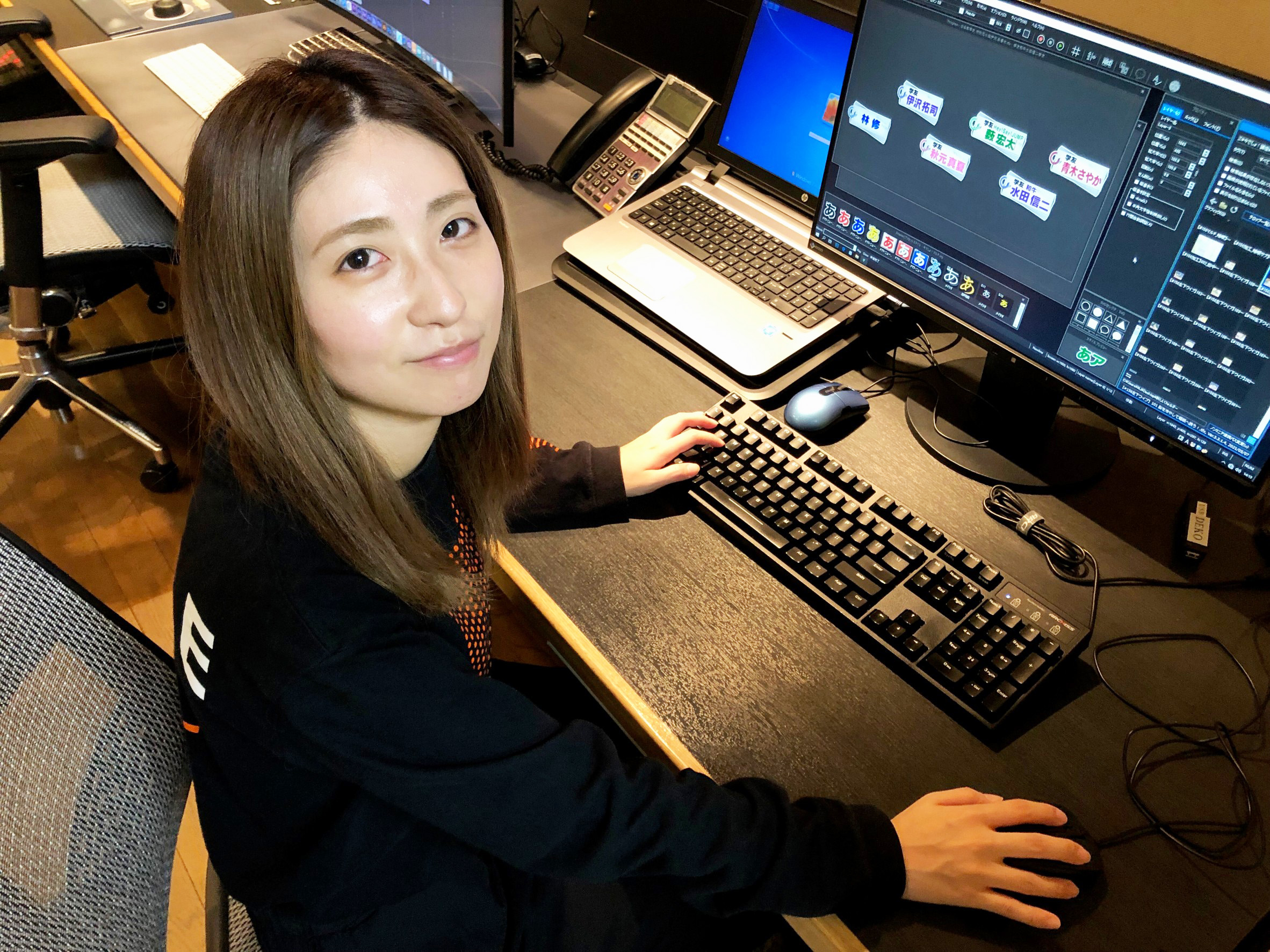 三宅さんの見上げた写真