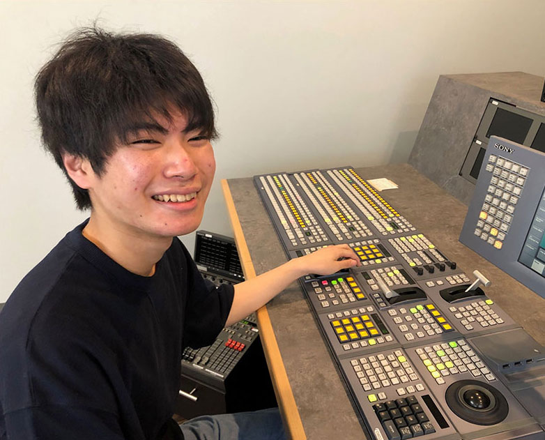 新人の飯野くんの画像