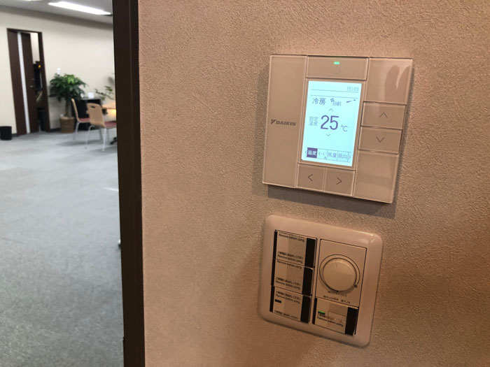 空調装置の写真