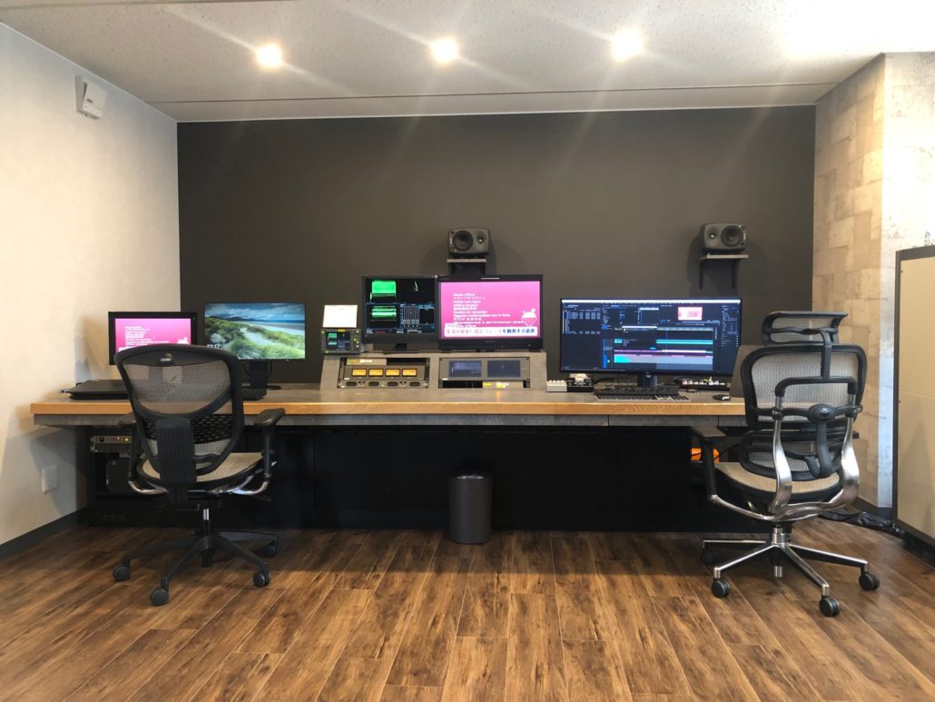 第一編集室の様子