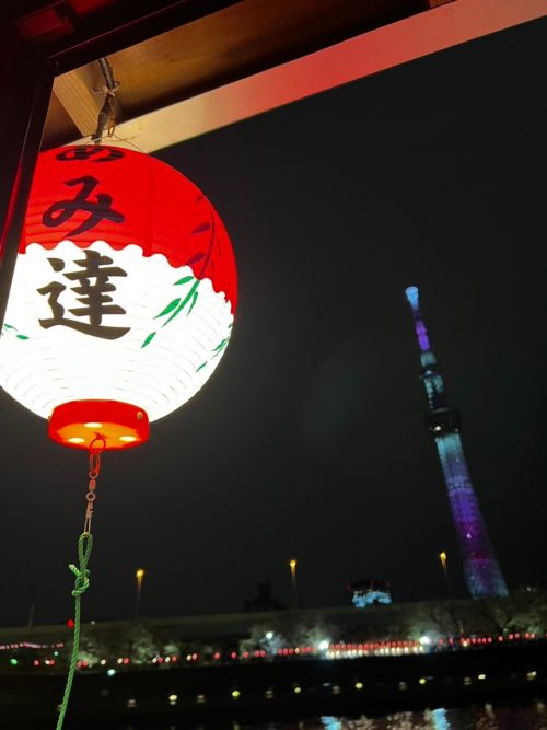 屋形船からの風景