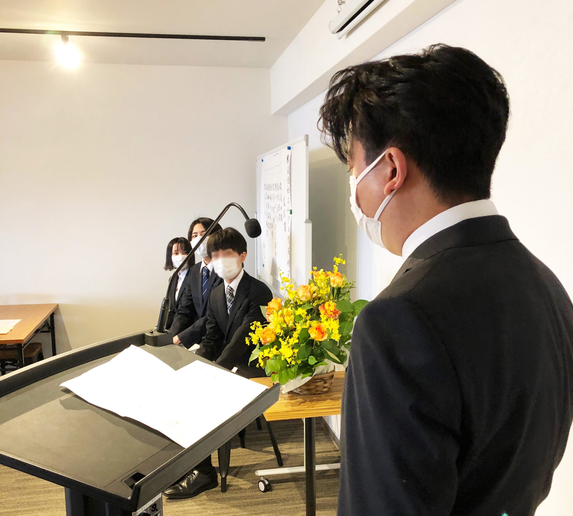 取締役の北澤さんからの挨拶