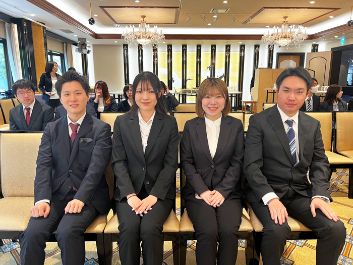 新入社員の皆さん