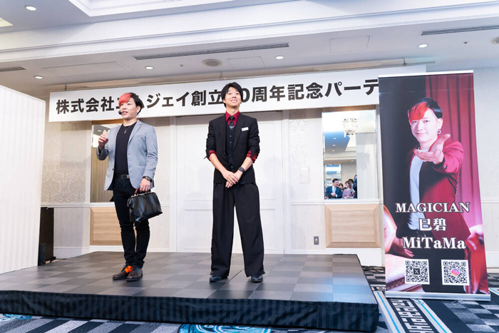 マジシャンのミタマさんとみのりさん