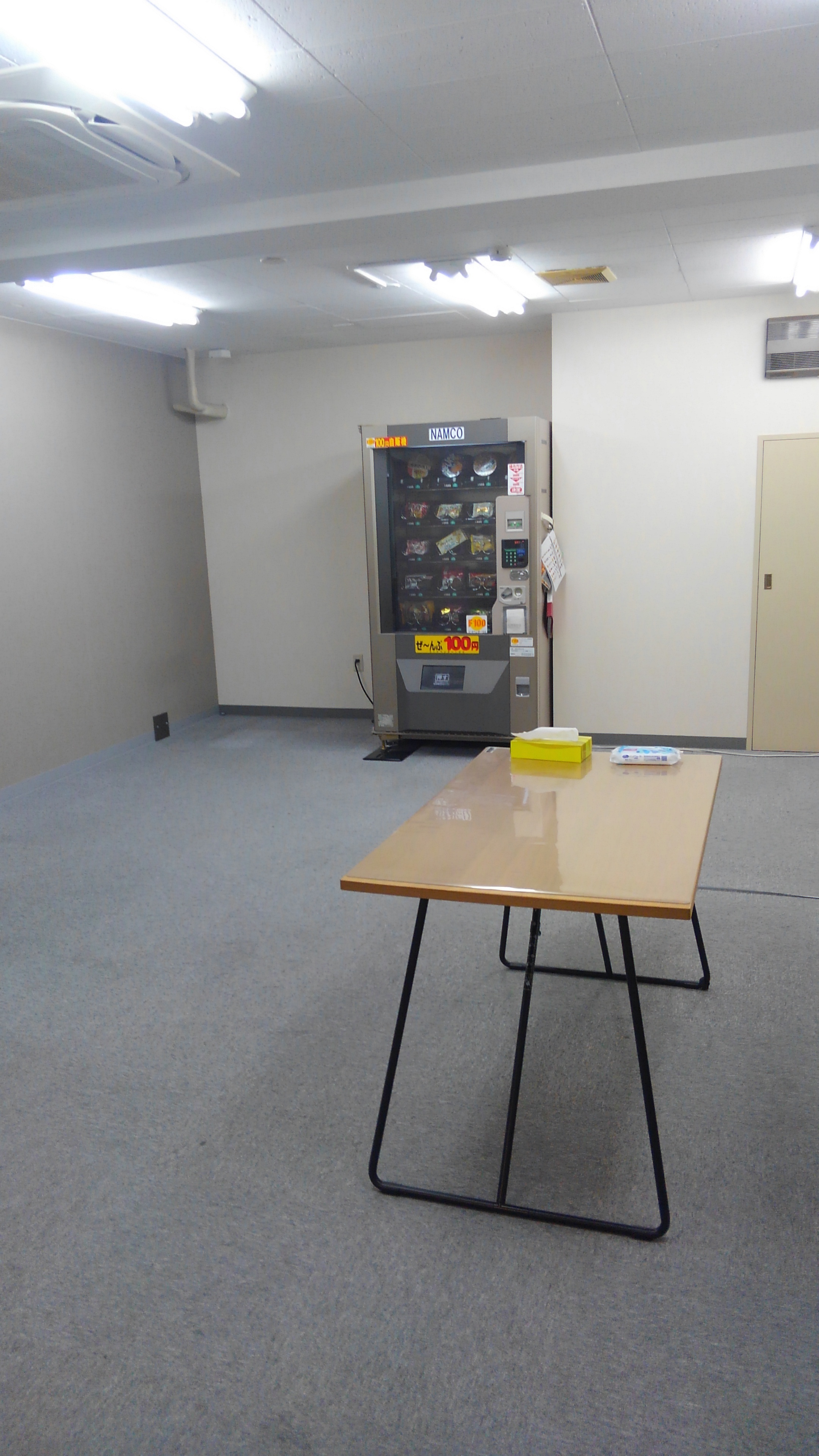 社内の広いスペース