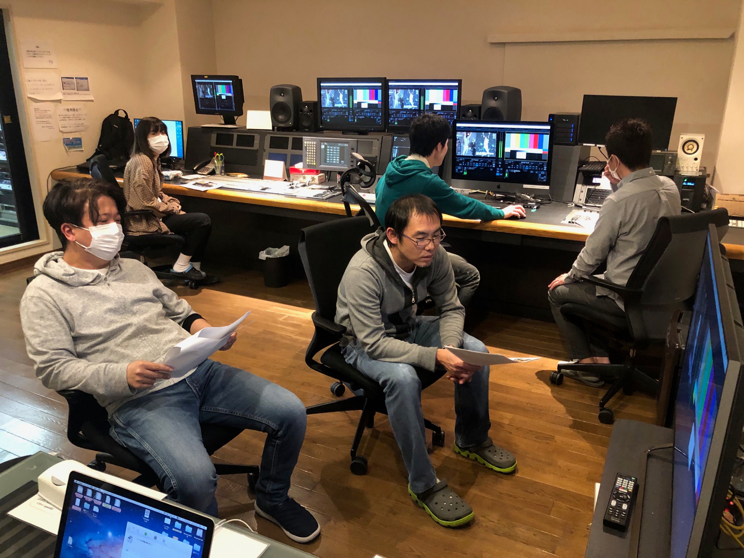 Cine X toolsの研修風景