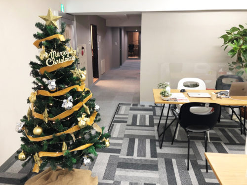 MJのクリスマスツリー