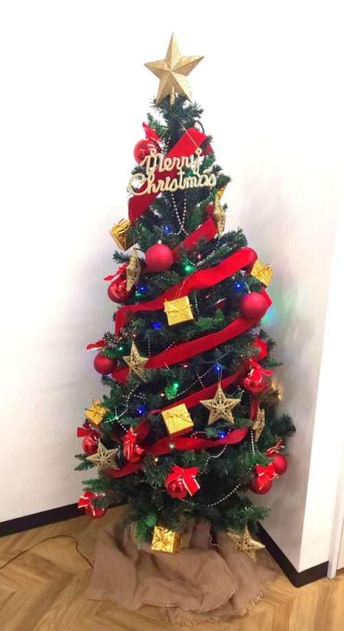 MJのクリスマスツリー