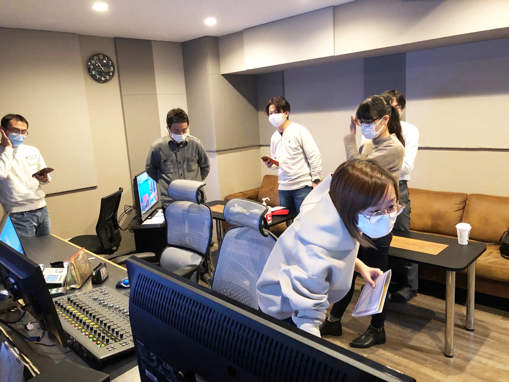 MJのリモート勉強会の風景