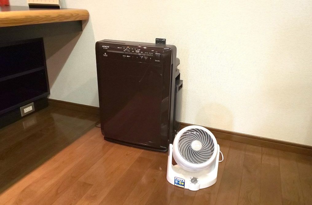 空気清浄機とサーキュレーター