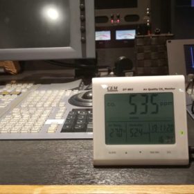 二酸化炭素濃度の測定器