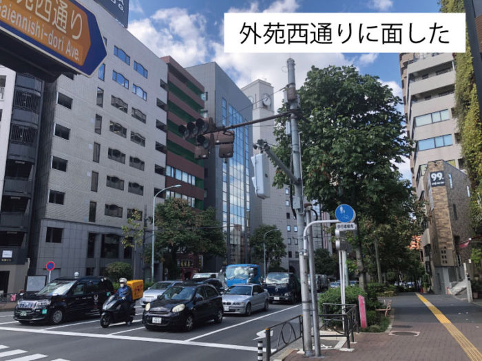 パルトビル側の街並み