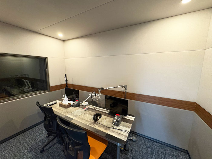 MA2 ナレーションブース