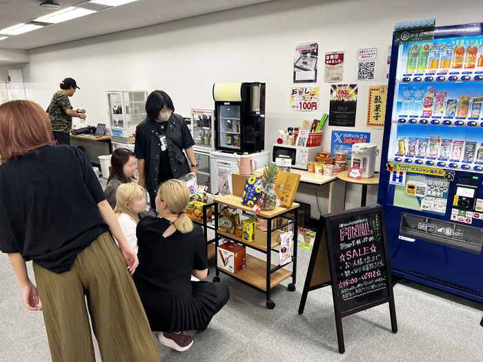 イベント会場に集まったお客様