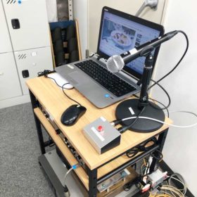 コンパクトな放送設備