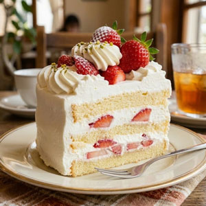 AI生成のケーキのイラスト